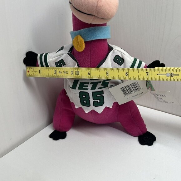 Vtge The Flintstones DINO New York Jets Plush Team NFL 1994 Hanna Barbera w/tag - Picture 14 of 14